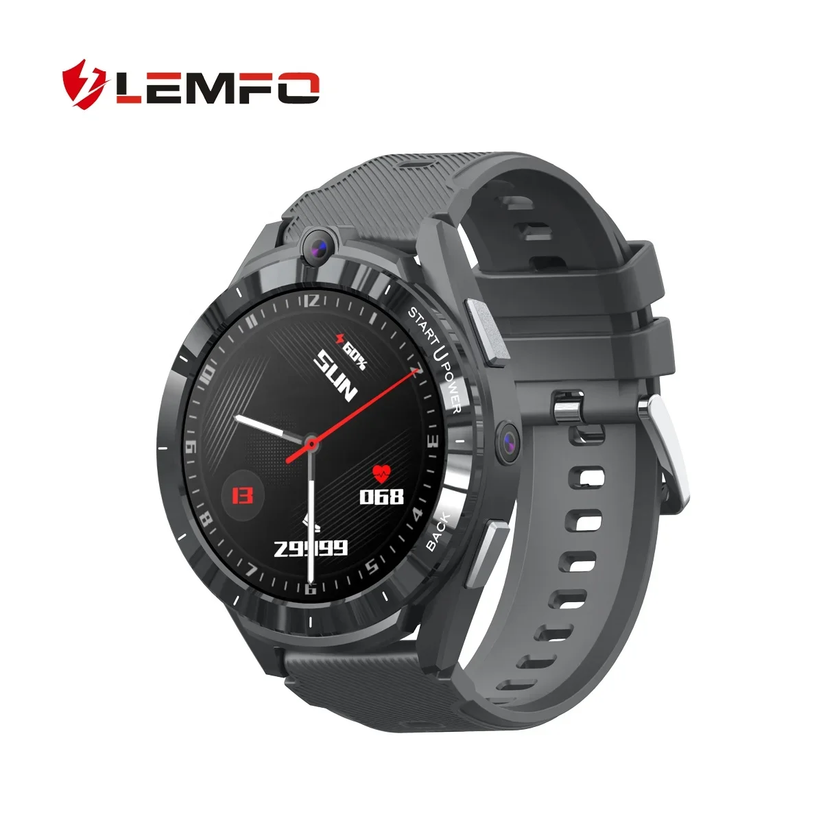 

New LEM16 4G Smart Watch 6GB RAM 128GB ROM 4G SIM Card WIFI GPS Android 11 Men Big Screen Smartwatch 2022