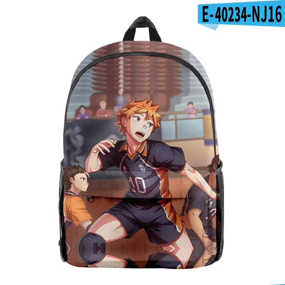 Молодежный Haikyuu! Школьные ранцы Vollyball для старшей школы, рюкзаки для ноутбука, водонепроницаемые забавные дорожные сумки из ткани Оксфорд с 3D-принтом для мальчиков и девочек
Молодежный Haikyuu! Школьные ранцы Vollyball для старшей школы, рюкзаки для ноутбука, водонепроницаемые забавные дорожные сумки из ткани Оксфорд с 3D-принтом для мальчиков и девочек