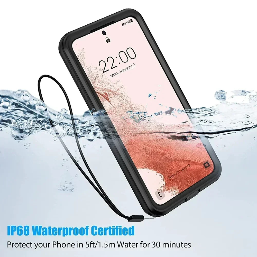 IP68 Waterproof Case For Samsung S23 S22 S21 S20 Ultra Waterproof Case for Galaxy S10 Note 10 Plus A52 A51 A21 A12 A72 A24 A32
IP68 Waterproof Case For Samsung S23 S22 S21 S20 Ultra Waterproof Case for Galaxy S10 Note 10 Plus A52 A51 A21 A12 A72 A24 A32