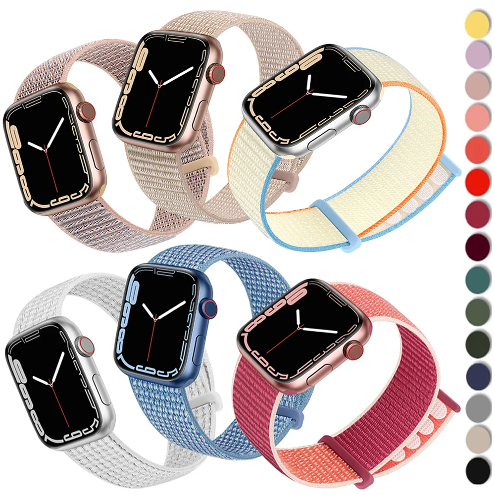 Ремешок спортивный для Apple Watch Ultra 2, нейлоновый браслет для iwatch Series 8 9 se 7 6 5 3, 49 мм 44 мм 40 мм 45 мм 41 мм 42/38 мм
Ремешок спортивный для Apple Watch Ultra 2, нейлоновый браслет для iwatch Series 8 9 se 7 6 5 3, 49 мм 44 мм 40 мм 45 мм 41 мм 42/38 мм