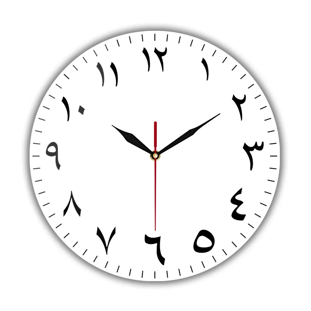 Arabic Numerals Silent Sweep Wall Clock For Bedroom Minimalist Simple Design Persian Numbers Wall Watch Home Decor Timepieces
Arabic Numerals Silent Sweep Wall Clock For Bedroom Minimalist Simple Design Persian Numbers Wall Watch Home Decor Timepieces