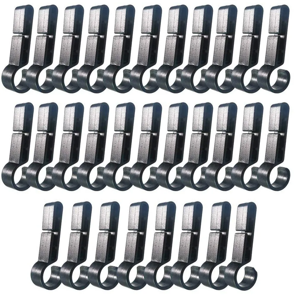 Helmet Clips for Head Light Lamp Hard Hat Light Clips Hardhat Accessory Easily Mount Hook for Helmet Cap Strap 100 Pcs
Helmet Clips for Head Light Lamp Hard Hat Light Clips Hardhat Accessory Easily Mount Hook for Helmet Cap Strap 100 Pcs
