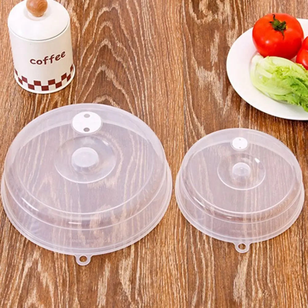 

PP Reusable with Steam Vents Anti-Splatter Stackable Sealing Cover Lid Food Dish Kitchen Accessories Fresh Keeping Lid