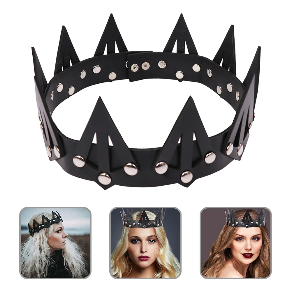 

Queen 'S Crown Cosplay Headband Headgear Bridal Performance Hairband Company Reward Bride Men