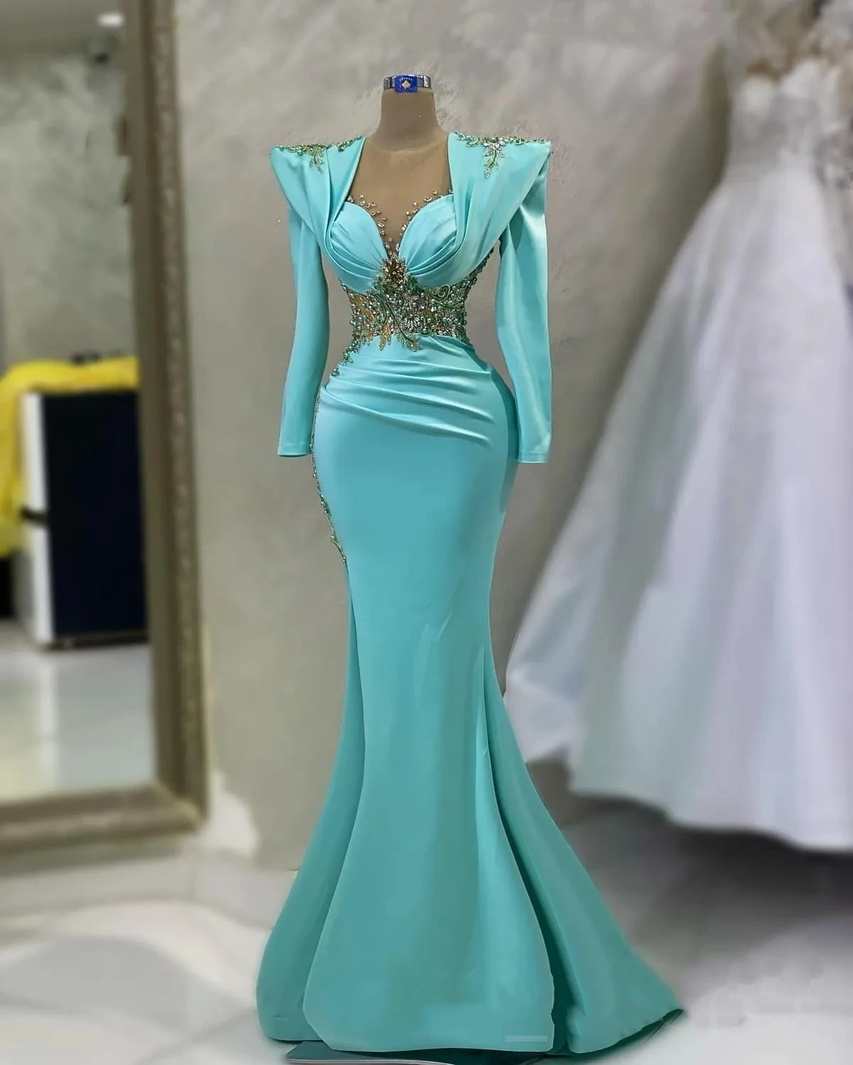 Новинка 2024, атласные вечерние платья Aso Ebi с кружевом и бисером, юбка-годе, платье для вечеринки, дня рождения, подружки невесты, помолвки
Новинка 2024, атласные вечерние платья Aso Ebi с кружевом и бисером, юбка-годе, платье для вечеринки, дня рождения, подружки невесты, помолвки