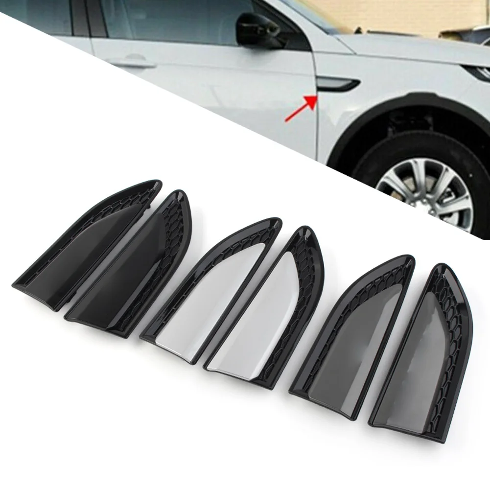 L550 Car Fender Vent Grille Louver 1Pair For Land Rover Discovery Sport 2015 2016 2017 2018 2019 2020 2021 Gray/Black/Silver
L550 Car Fender Vent Grille Louver 1Pair For Land Rover Discovery Sport 2015 2016 2017 2018 2019 2020 2021 Gray/Black/Silver