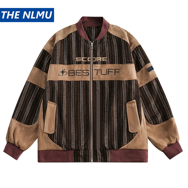 Vintage Baseball Jacket Men Hip Hop Streetwear PU Patchwork Varsity Jacket Men Oversized Fashion Coat Outwear Unisex Clothing
Vintage Baseball Jacket Men Hip Hop Streetwear PU Patchwork Varsity Jacket Men Oversized Fashion Coat Outwear Unisex Clothing