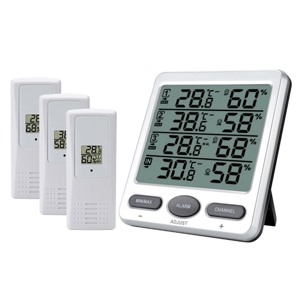 Measure Real-time Temperature Thermomete Thermomete Simultaneous Connection Sturdy 4 Different Locations Durable
Measure Real-time Temperature Thermomete Thermomete Simultaneous Connection Sturdy 4 Different Locations Durable