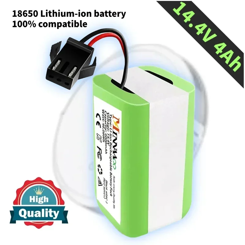 14.4V 6800mAh Replacement Battery for Conga Excellent 990 1090 1790 1990 Deebot N79S N79 DN622 Robovac 11 Tesvor X500
14.4V 6800mAh Replacement Battery for Conga Excellent 990 1090 1790 1990 Deebot N79S N79 DN622 Robovac 11 Tesvor X500