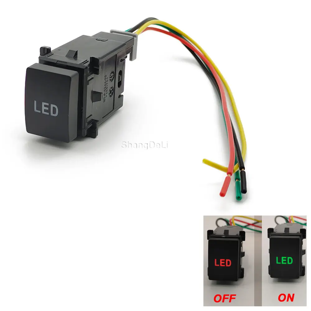 Car LED Light Switch Push Button Refitted Switch For Subaru Forester (SK) 2019 2020 2021
Car LED Light Switch Push Button Refitted Switch For Subaru Forester (SK) 2019 2020 2021