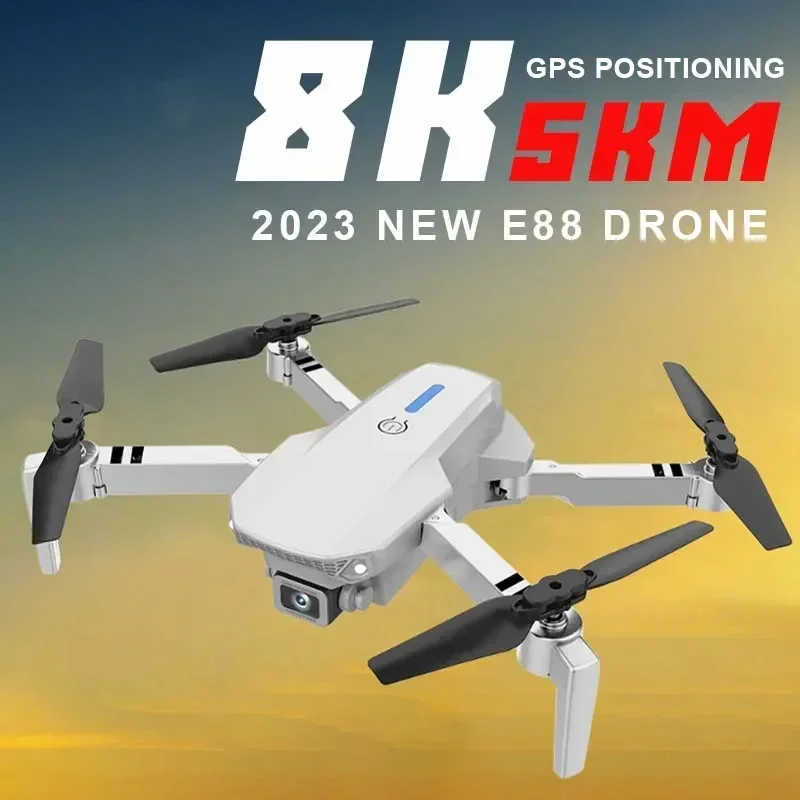 New E88 Pro FPV 4K Camera Dron Height Holding RC Foldable Quadcopter Professional Aircraft WIFI Wide-Angle Gift Toys
New E88 Pro FPV 4K Camera Dron Height Holding RC Foldable Quadcopter Professional Aircraft WIFI Wide-Angle Gift Toys