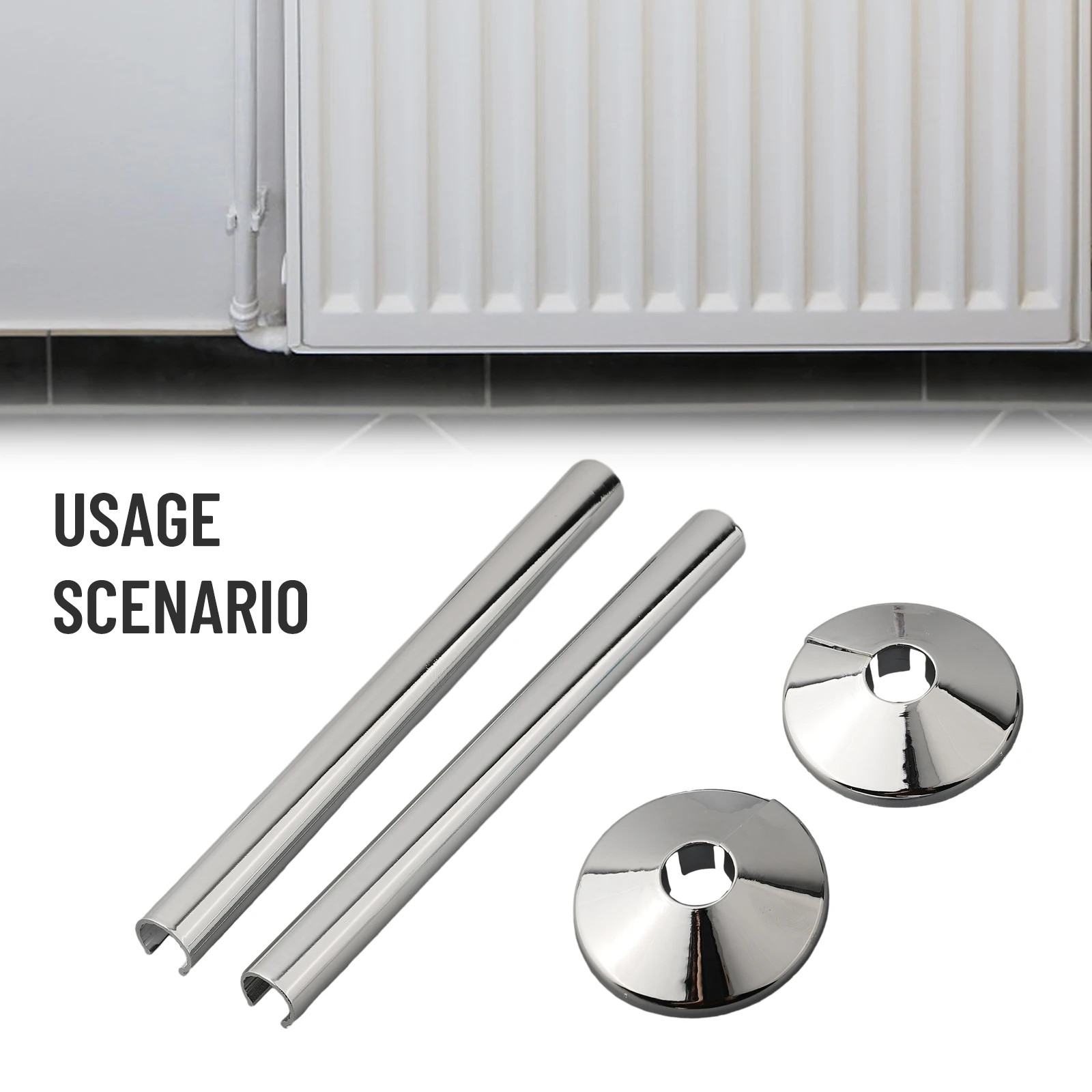 Upgrade Your Living Space with 2 pk Pipes Radiator Pipe Covers Sleeve 15mm Collars in Chrome Easy Installation
Upgrade Your Living Space with 2 pk Pipes Radiator Pipe Covers Sleeve 15mm Collars in Chrome Easy Installation