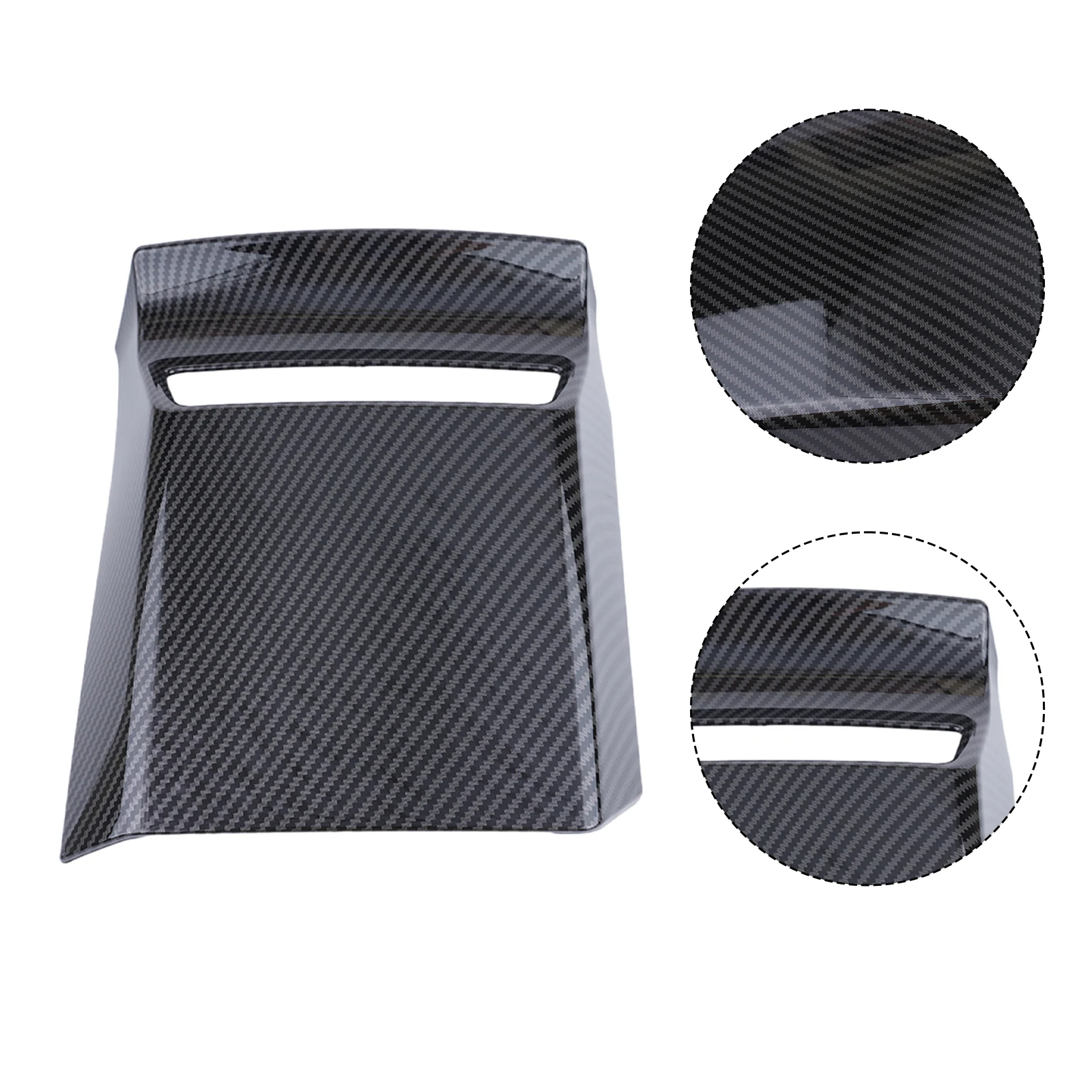 For Kia EV6 2022-2023 1PCS Carbon Fiber Front AC Vent Outlet Cover Trim Anti-kick Center Bottom USB Charging Port Protection
For Kia EV6 2022-2023 1PCS Carbon Fiber Front AC Vent Outlet Cover Trim Anti-kick Center Bottom USB Charging Port Protection