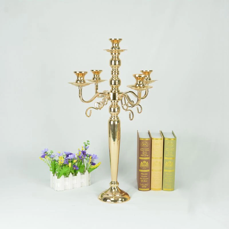 10 PCS / Lot Gold Candelabras 5-arms Candelabrum Metal Candle Holders Luxury Wedding Candle Stands For Home Decoration 10 PCS /
10 PCS / Lot Gold Candelabras 5-arms Candelabrum Metal Candle Holders Luxury Wedding Candle Stands For Home Decoration 10 PCS /
