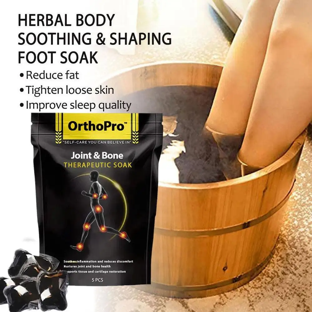 

Joint & Bone Therapeutic Soak Fast Slimming Ginger Relax Health Salt Stress Weight 5pcs Body Detox Care Soak Foot Loss