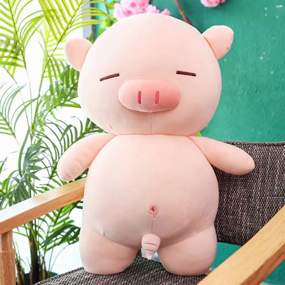 

Swimming Trunks Rogue Pig Plush Doll Soft Software Pig Piggy Stuffed Toys Pink Kawaii Beach Pig Plush Toys Wedding Puppet