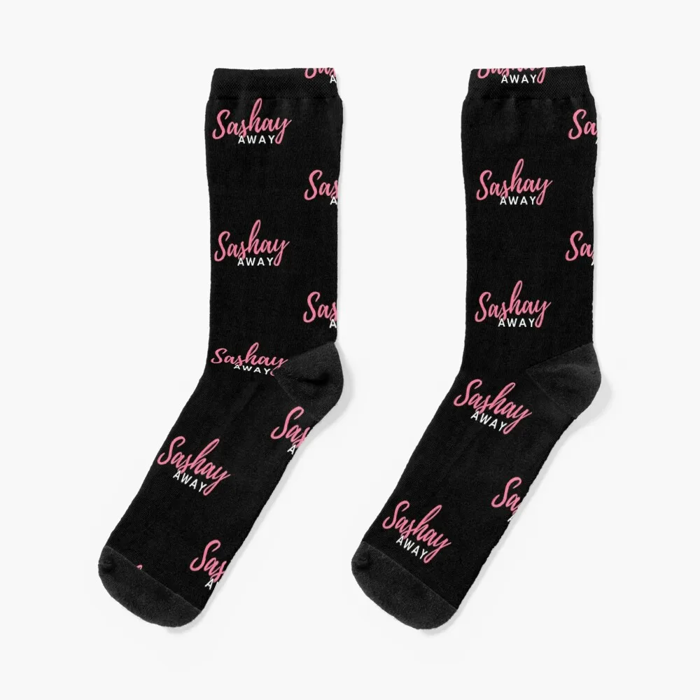 

Sashay Away (script) - Ru Paul's Drag Race Socks sheer tennis Boy Socks Women's