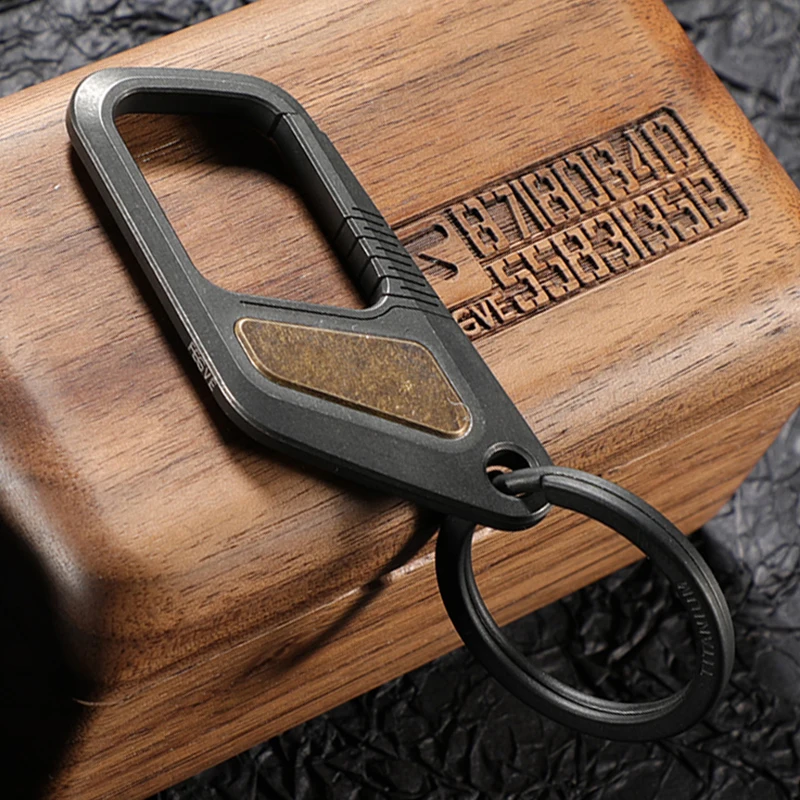 Luxury Titanium Keychain Engrave Logo Lightweight Vintage Black Car Key Ring Chain Jewelry for Key Holder Gifts Men Accessories
Luxury Titanium Keychain Engrave Logo Lightweight Vintage Black Car Key Ring Chain Jewelry for Key Holder Gifts Men Accessories