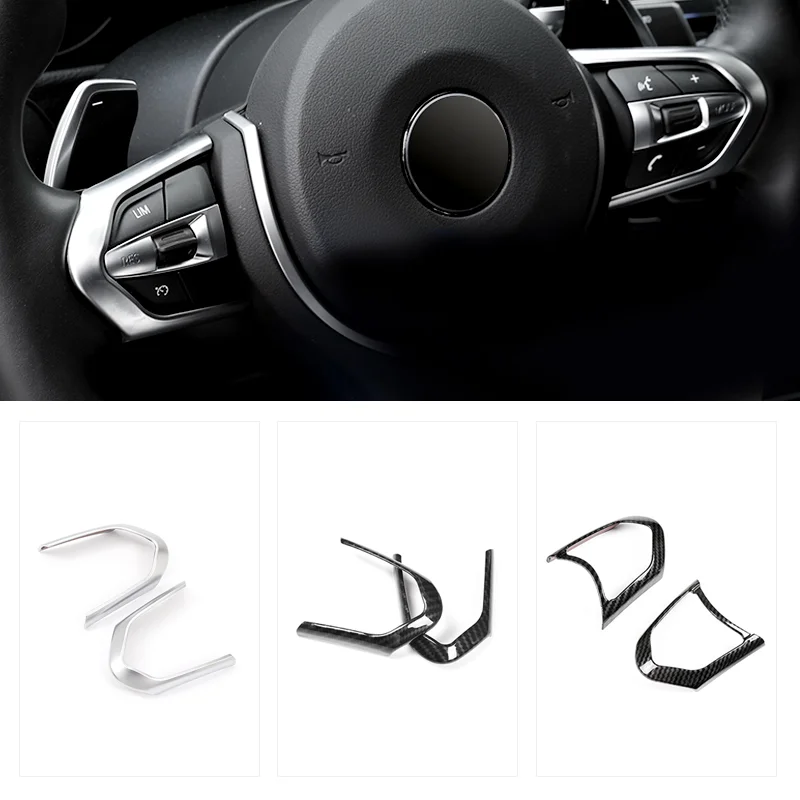 For BMW 1 3 4 5 6 Series F30 F10 F20 F32 F12 X5 X6 F15 F16 M Sport Carbon Texture Steering Wheel Panel Switch Button Cover Trim 
For BMW 1 3 4 5 6 Series F30 F10 F20 F32 F12 X5 X6 F15 F16 M Sport Carbon Texture Steering Wheel Panel Switch Button Cover Trim