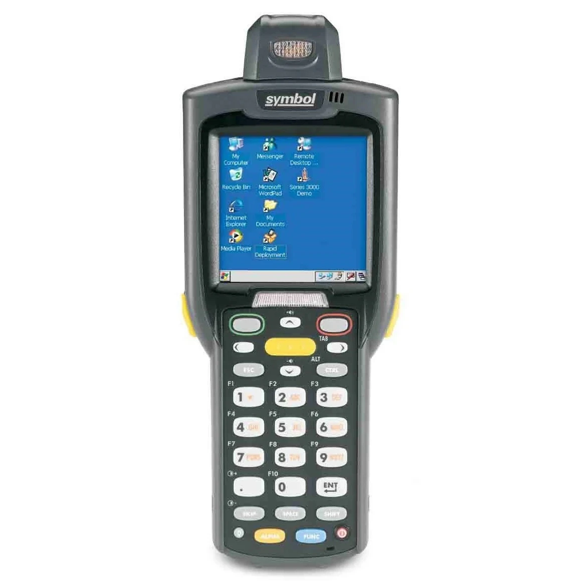 Zebra MC32N0-R, (MC33X) Мобильный компьютерный Вращающийся беспроводной LAN, BT, Стандартный диапазон, 1D лазерный (SE96X) сканер штрих-кода
Zebra MC32N0-R, (MC33X) Мобильный компьютерный Вращающийся беспроводной LAN, BT, Стандартный диапазон, 1D лазерный (SE96X) сканер штрих-кода