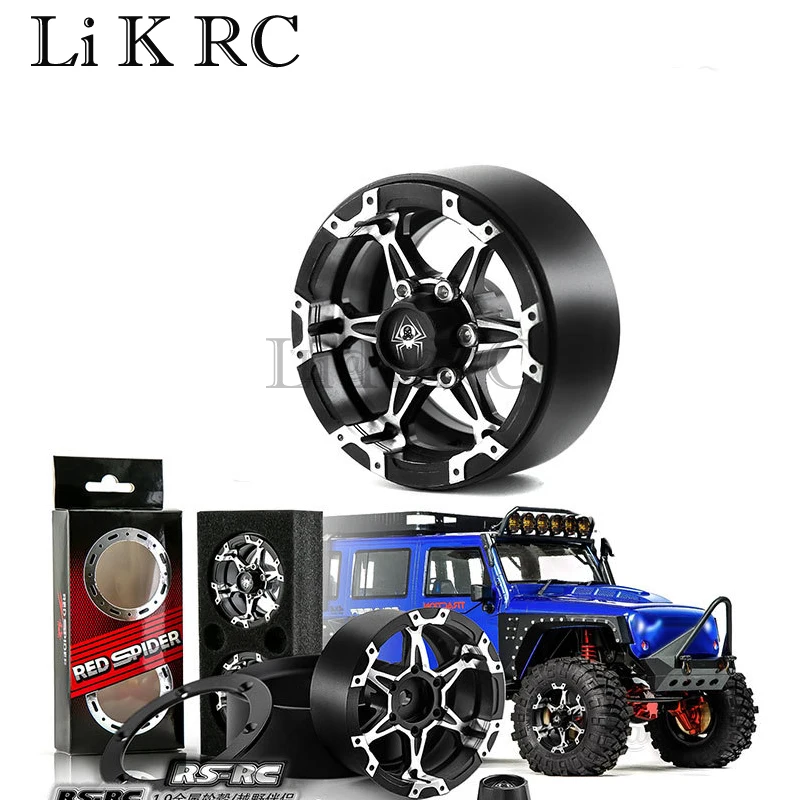 4PCS Metal 1.9" Beadlock Wheel Rims Hub for 1/10 RC Crawler Car Jeep Wrangler Axial SCX10 90046 Tra6 TRX4
4PCS Metal 1.9" Beadlock Wheel Rims Hub for 1/10 RC Crawler Car Jeep Wrangler Axial SCX10 90046 Tra6 TRX4