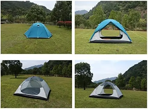 Tempo Lightweight 4 Person Tent for Backpacking Family Camping 7.7 lbs with Ridge Pole Gear Loft Rip-Stop Fabric Aluminum Poles
Tempo Lightweight 4 Person Tent for Backpacking Family Camping 7.7 lbs with Ridge Pole Gear Loft Rip-Stop Fabric Aluminum Poles
