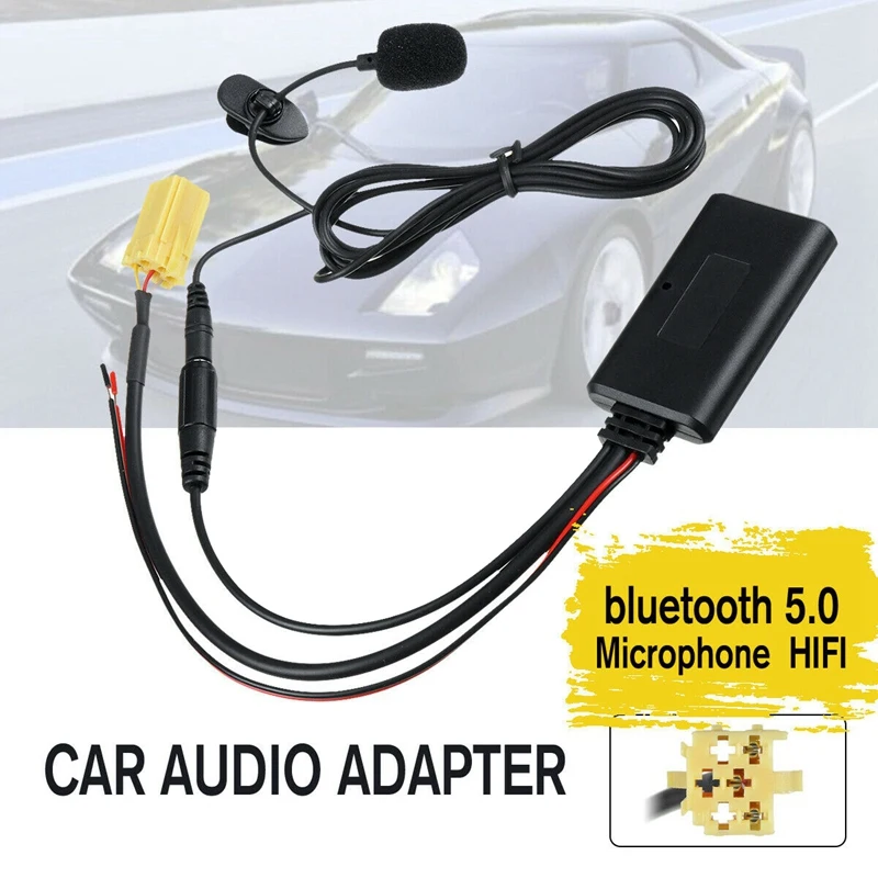 Автомобильный адаптер Bluetooth 5,0 для аудиокабеля Hi-Fi для микрофона Fiat Alfa Lancia
Автомобильный адаптер Bluetooth 5,0 для аудиокабеля Hi-Fi для микрофона Fiat Alfa Lancia