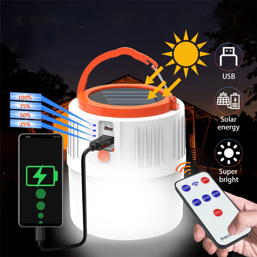 Super Bright 42led Solar Camping Light USB Rechargeable 5 Modes Night Market Lights Portable Lanterns for Outdoor Hiking Fishing
Super Bright 42led Solar Camping Light USB Rechargeable 5 Modes Night Market Lights Portable Lanterns for Outdoor Hiking Fishing