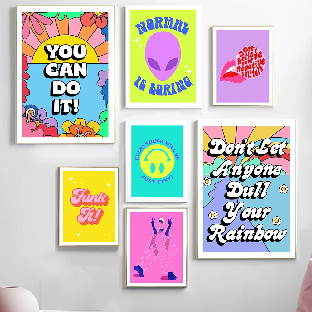 Sunshine Colorful Confidence Inspiring Quotes Wall Art Canvas Painting Wall Posters Prints For Living Room Modern Home Decor
Sunshine Colorful Confidence Inspiring Quotes Wall Art Canvas Painting Wall Posters Prints For Living Room Modern Home Decor