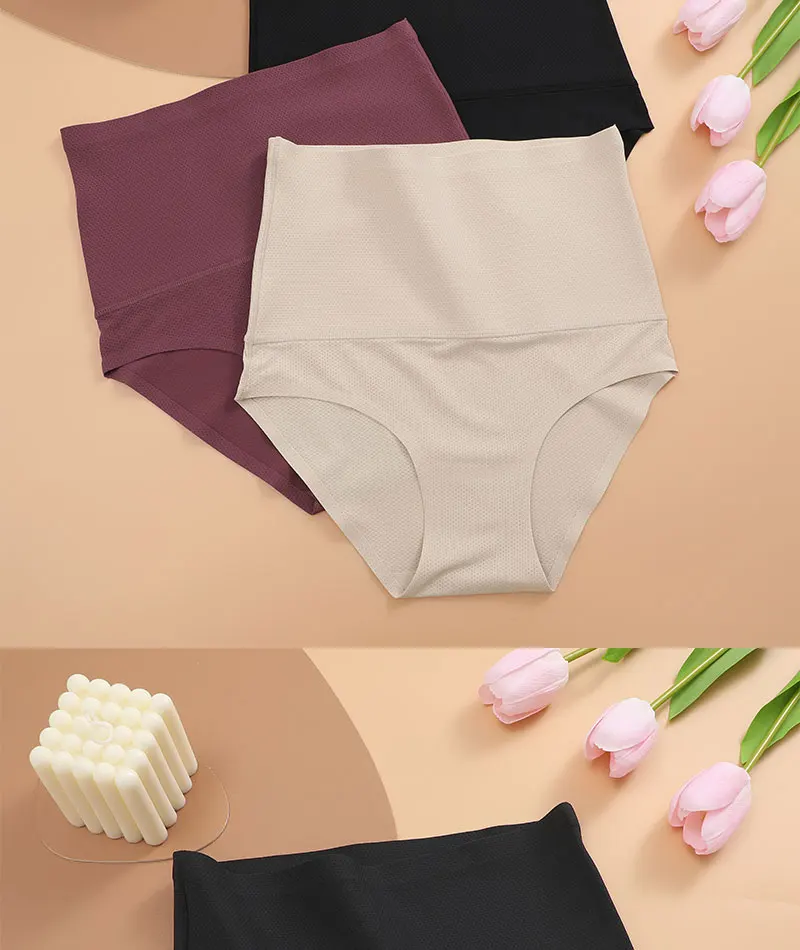 High Waist Seamless Bodyshaper Anti-bacteria Panties Women Underwear Soft Crotch Briefs for Female Intimates Lingerie Shapewear 56 S48689aba6b6d4788b829d4ae1b377579b