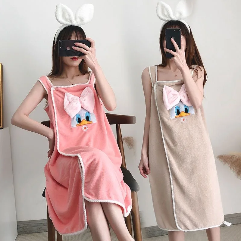 

Large Bath Lady Towels For Body Coral Velvet Bath Towels Fashion Wearable Fast Drying Beach Spa Bathrobes Bath Skirts