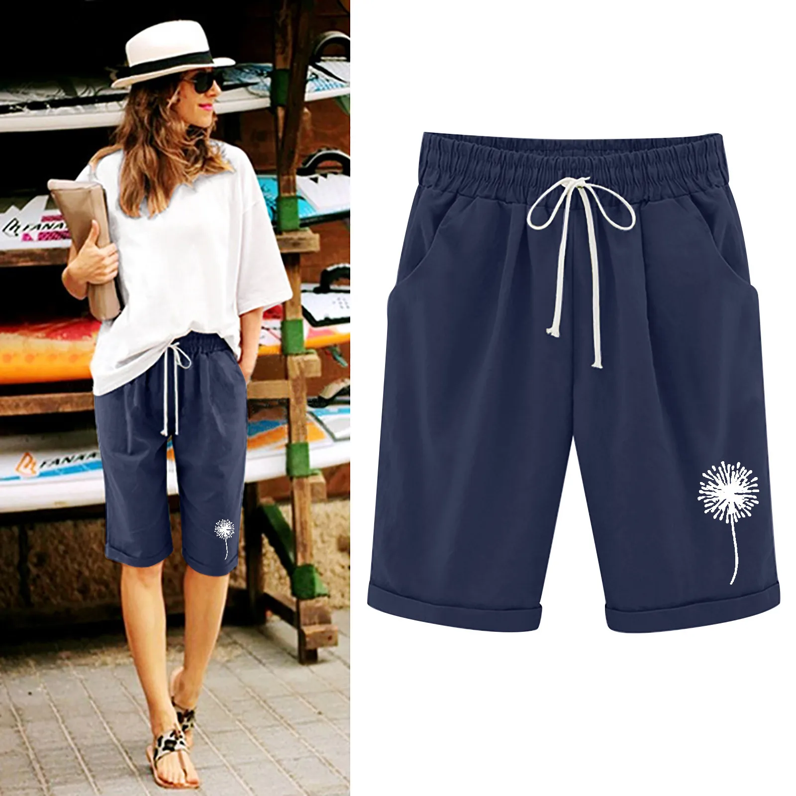Women Cotton Shorts Casual High Waist Pocket Harem Pant Summer Cool Thin Beachwear Fashion Breathable Female Clothing For Women
Women Cotton Shorts Casual High Waist Pocket Harem Pant Summer Cool Thin Beachwear Fashion Breathable Female Clothing For Women