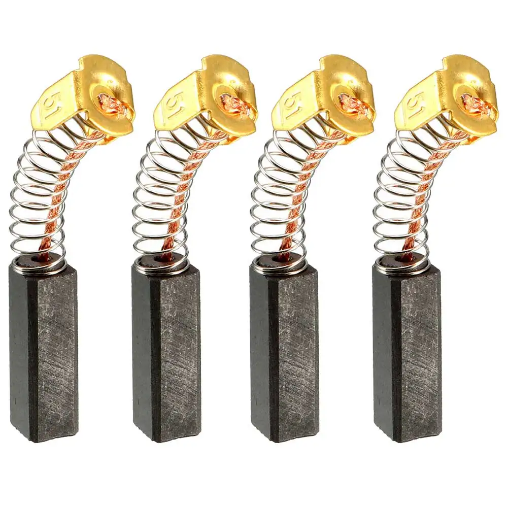 4pcs Carbon Brushes 20mm X 7mm X 6mm Durable Material Suitable For Electric Motors Circular Saws Miter Saws And Drills
4pcs Carbon Brushes 20mm X 7mm X 6mm Durable Material Suitable For Electric Motors Circular Saws Miter Saws And Drills