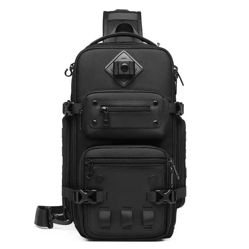 Ozuko Tactical Chest Bag for Men - Outdoor Crossbody Sling Bag with Large Capacity, Perfect for Sports and Activities hand bags
Ozuko Tactical Chest Bag for Men - Outdoor Crossbody Sling Bag with Large Capacity, Perfect for Sports and Activities hand bags
