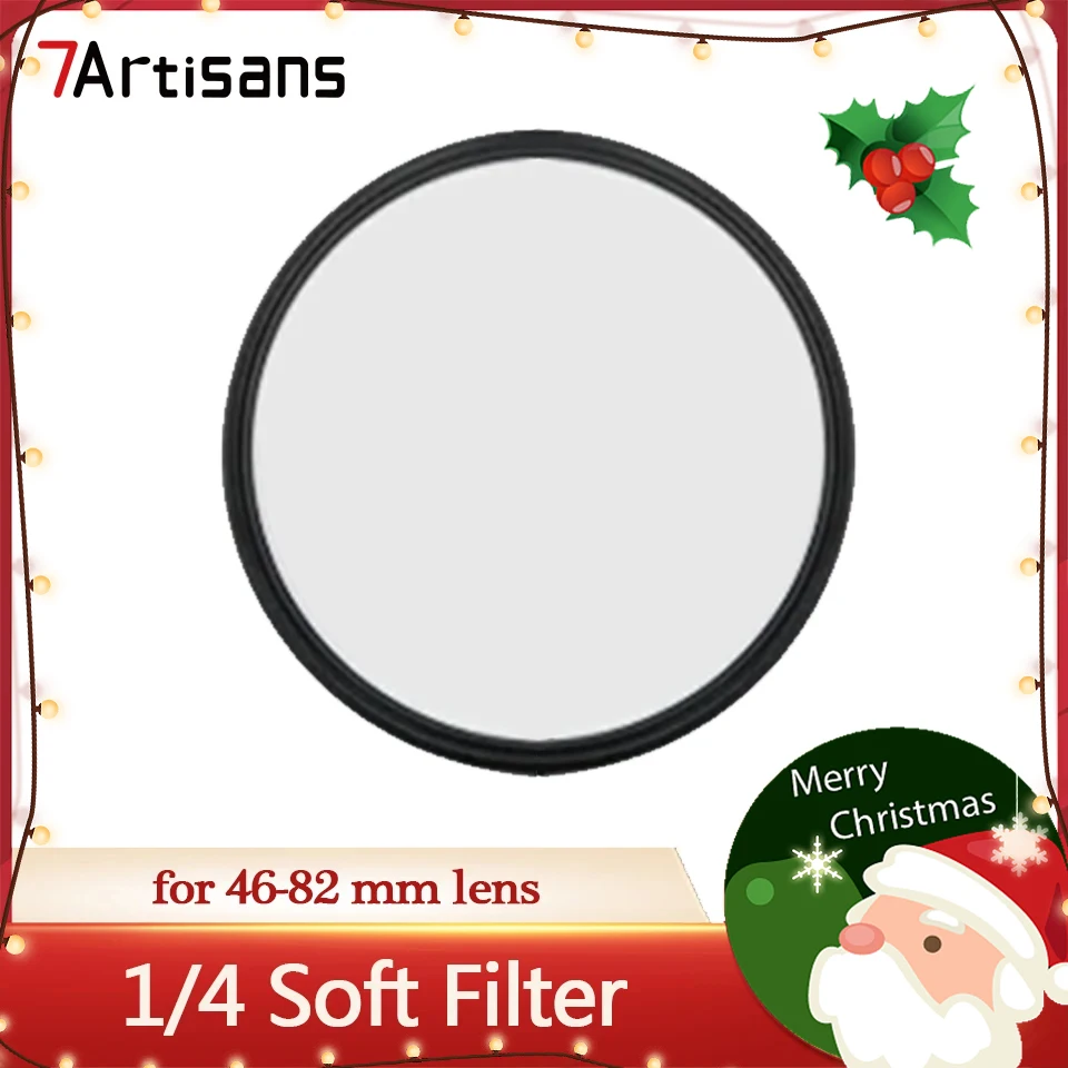 Круговой Фильтр 7artisans 1/4 Stop Soft White с эффектом мягкого диффузии для объектива камеры 46-82 мм для портретной фотографии
Круговой Фильтр 7artisans 1/4 Stop Soft White с эффектом мягкого диффузии для объектива камеры 46-82 мм для портретной фотографии