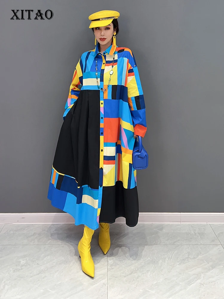 XITAO Print Pattern Dress Fashion Single Breast Pocket Full Sleeve Goddess Fan Casual Style Loose 2022 Minority Dress FBB1597
XITAO Print Pattern Dress Fashion Single Breast Pocket Full Sleeve Goddess Fan Casual Style Loose 2022 Minority Dress FBB1597