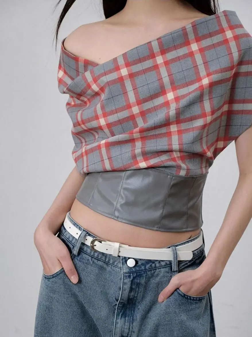 Верхняя одежда design sense sweet cool girl, летняя ретро-рубашка серого, красного цвета в клетку, с открытой спиной, без рукавов
Верхняя одежда design sense sweet cool girl, летняя ретро-рубашка серого, красного цвета в клетку, с открытой спиной, без рукавов