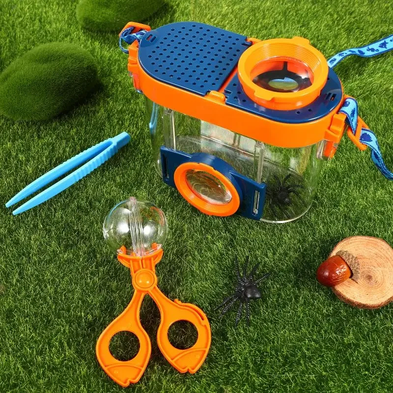 New Bug Viewer Insect Magnifier Observer Kit Insect Viewer Magnifier Box Exploration Toy Kid Learning Development Toy Set
New Bug Viewer Insect Magnifier Observer Kit Insect Viewer Magnifier Box Exploration Toy Kid Learning Development Toy Set