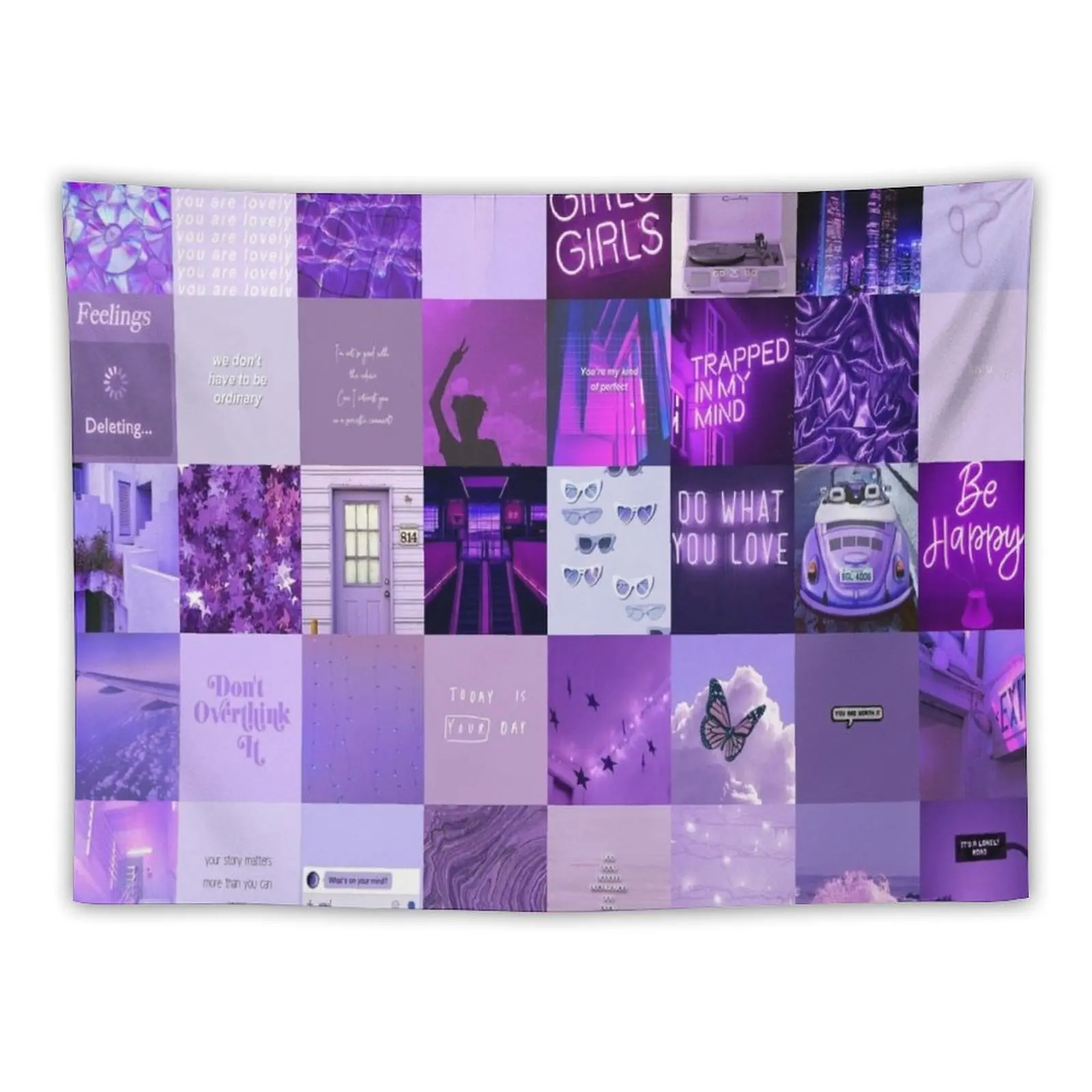 Purple collage Tapestry Room Decorator Decoration Bedroom Home Decor Accessories Home Decorating Tapestry 
Purple collage Tapestry Room Decorator Decoration Bedroom Home Decor Accessories Home Decorating Tapestry