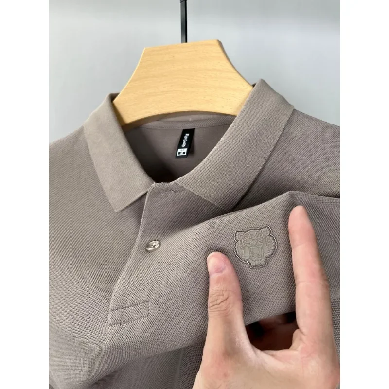 100% Cotton Polo Shirt for Luxury Men's Long Sleeved Business and Leisure Trendy Korean Loose Spring and Autumn Brand New Top
100% Cotton Polo Shirt for Luxury Men's Long Sleeved Business and Leisure Trendy Korean Loose Spring and Autumn Brand New Top