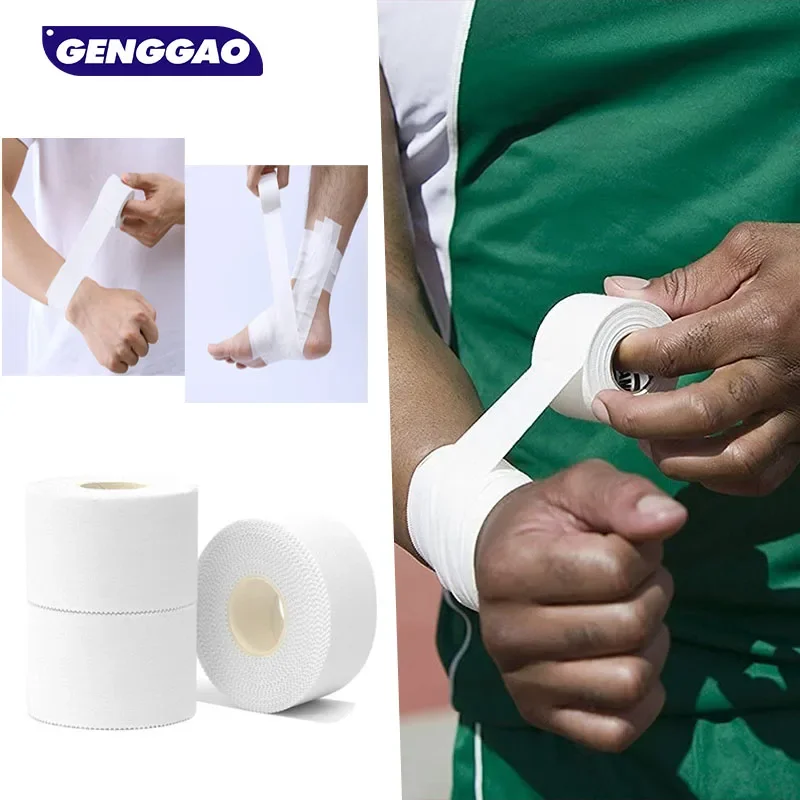 

1 Roll Athletic Tape - No-Sticky Residue – White Medical Tape - Sport Tape -Skin Friendly Athletic Tape Athletes, Amateurs