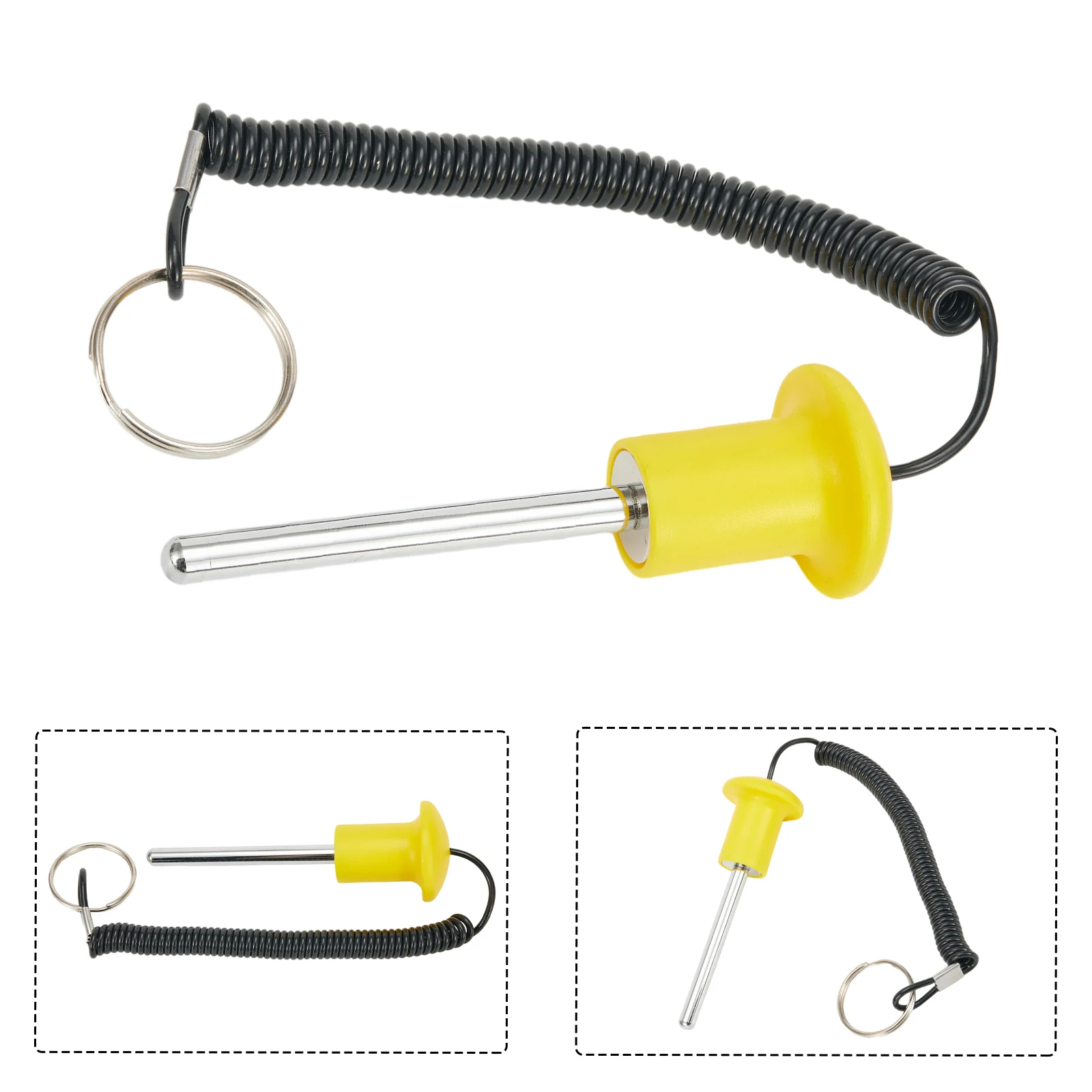 Yellow Weight Stack Pin Fitness Bolt Fitness Accessories Replacement Bolt Weight Stack Pin Wire Fitness Equipment Bolt Lanyard
Yellow Weight Stack Pin Fitness Bolt Fitness Accessories Replacement Bolt Weight Stack Pin Wire Fitness Equipment Bolt Lanyard