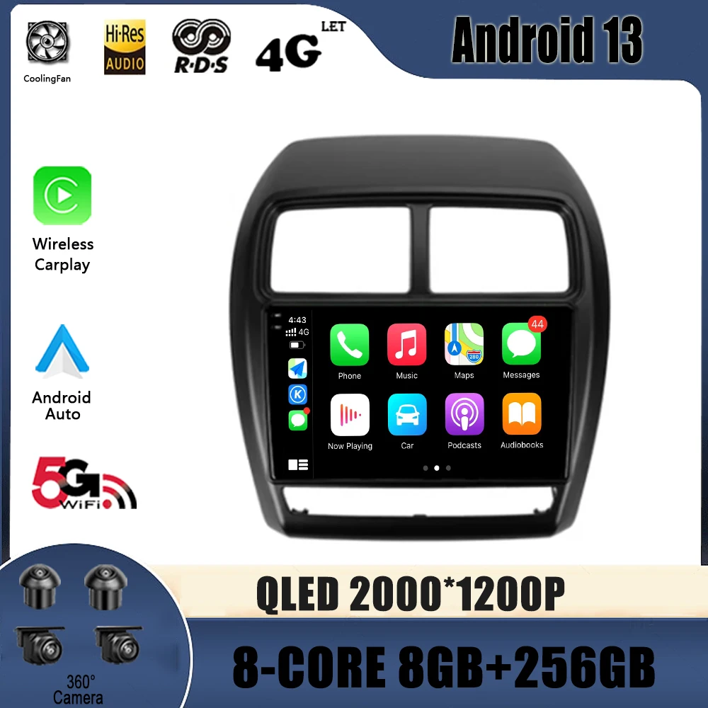 For Mitsubishi ASX 1 2016 - 2022 Car Radio Multimedia Video Player Navigation 4G GPS Android 13 No 2din 2 din
For Mitsubishi ASX 1 2016 - 2022 Car Radio Multimedia Video Player Navigation 4G GPS Android 13 No 2din 2 din