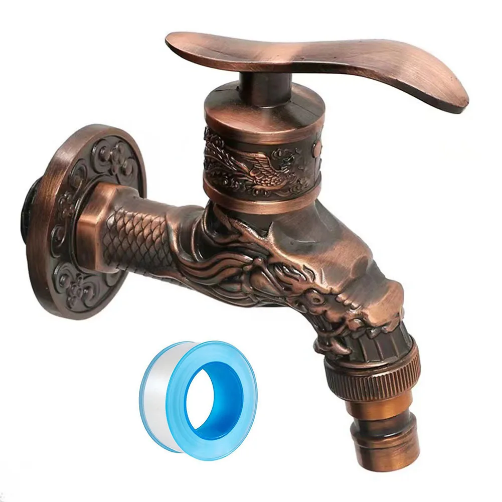 Antique Alloy Wall Mounted Laundry Mop Sink Washing Machine Faucets Tap Outdoor Garden Hose Cold Water Spigot
Antique Alloy Wall Mounted Laundry Mop Sink Washing Machine Faucets Tap Outdoor Garden Hose Cold Water Spigot