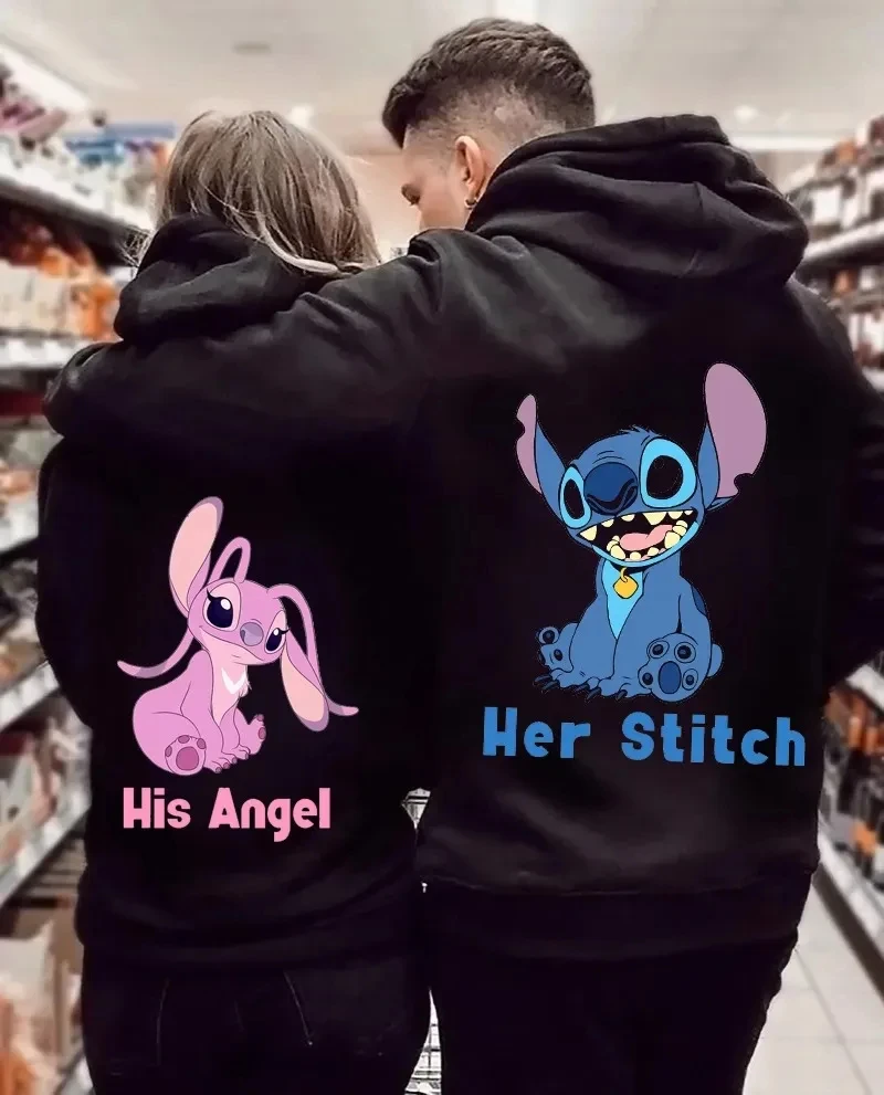 Disney Stitch Cartoon Print Unisex Hoodie, Kawaii Lilo and Stitch Pattern Couple Anime Hoodie 2024 New Loose Oversized Sweatshir
Disney Stitch Cartoon Print Unisex Hoodie, Kawaii Lilo and Stitch Pattern Couple Anime Hoodie 2024 New Loose Oversized Sweatshir