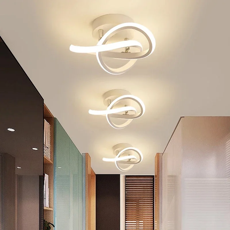 

Modern Ceiling Light LED Creativity Decor Lamp For Aisle Bedroom Study Corridor Foyer Living Room Indoor Home Decoration Fixture
