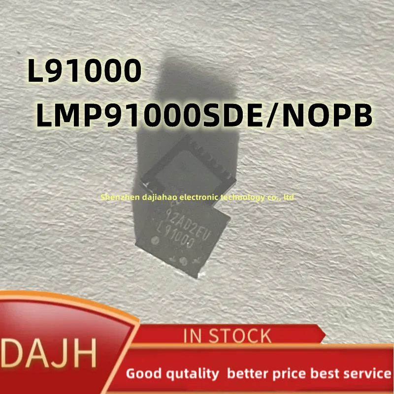 1pcs/lot LMP91000SDE/NOPB silk screen printing L9100WSON14 analog front-end sensor IC chip
1pcs/lot LMP91000SDE/NOPB silk screen printing L9100WSON14 analog front-end sensor IC chip