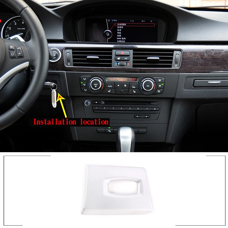 ABS для BMW 3 серии E90 E92 2005-2012 автомобильный переключатель зажигания кнопка запуска и остановки двигателя кольцо для отверстия для ключей Наклейка Автомобильные аксессуары
ABS для BMW 3 серии E90 E92 2005-2012 автомобильный переключатель зажигания кнопка запуска и остановки двигателя кольцо для отверстия для ключей Наклейка Автомобильные аксессуары