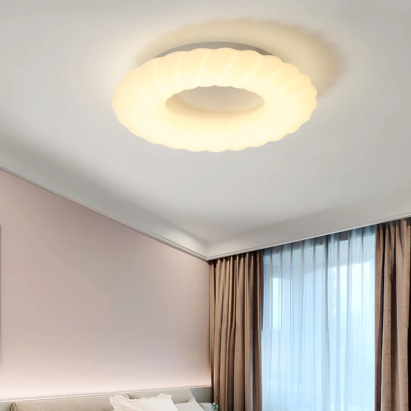 

JJC Smart Dimming Bedroom Ceiling Light Smart LED Ceiling Light 110V-240V Living Room Ceiling Light Nordic Ceiling Light
