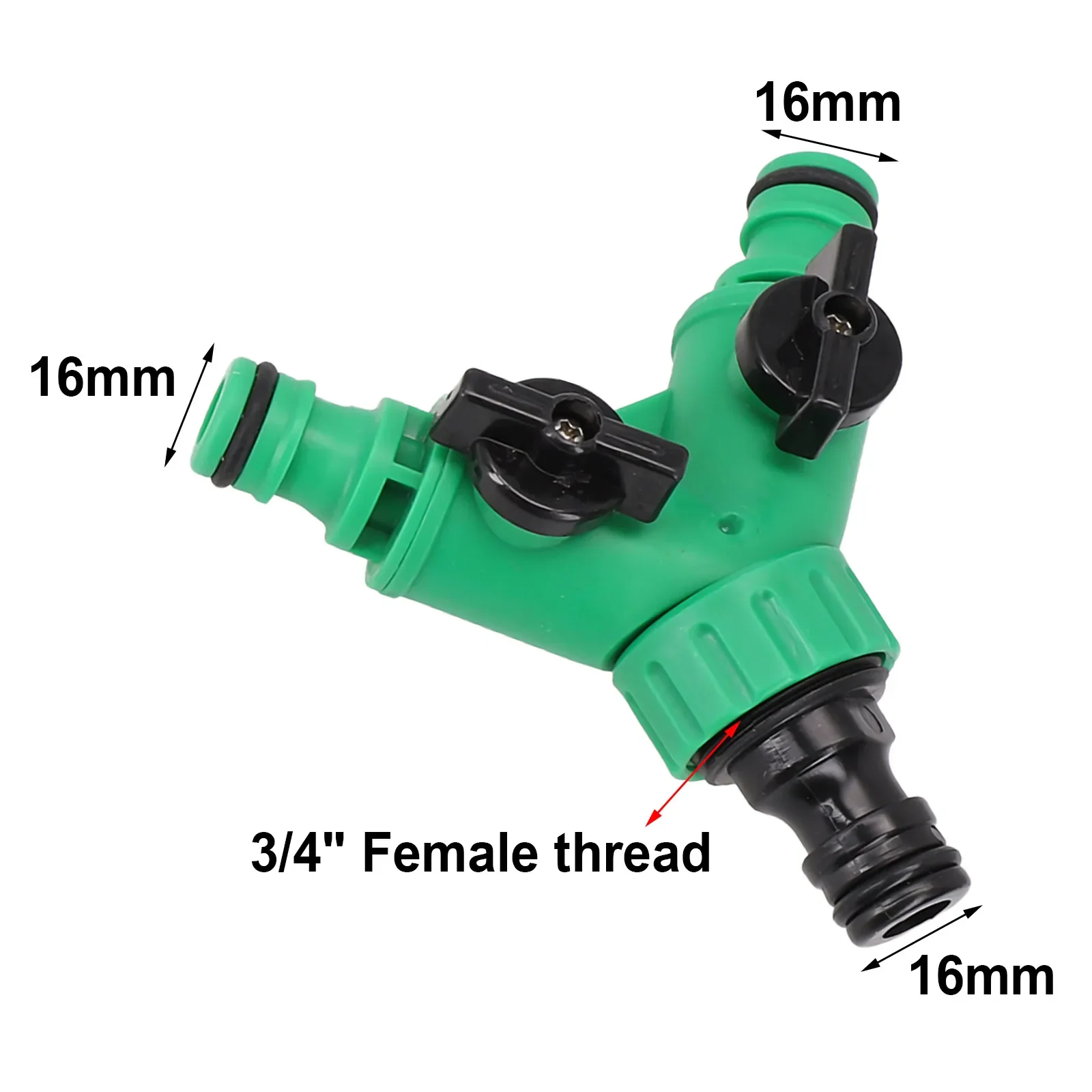 Valve Water Quick Connector Y Shape Hose Plastic Splitter Tools Adapter Elements Garden Brand New Parts Suitable
Valve Water Quick Connector Y Shape Hose Plastic Splitter Tools Adapter Elements Garden Brand New Parts Suitable
